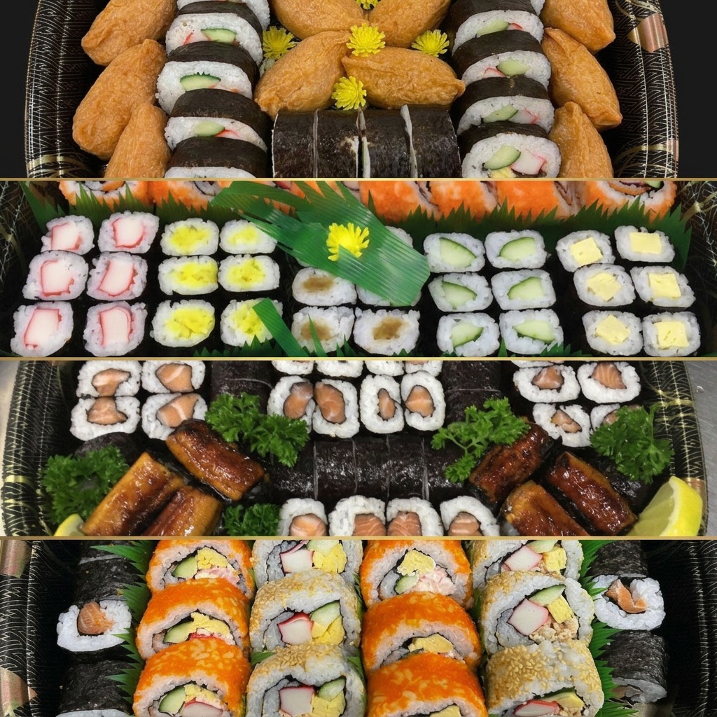 Sushi platter